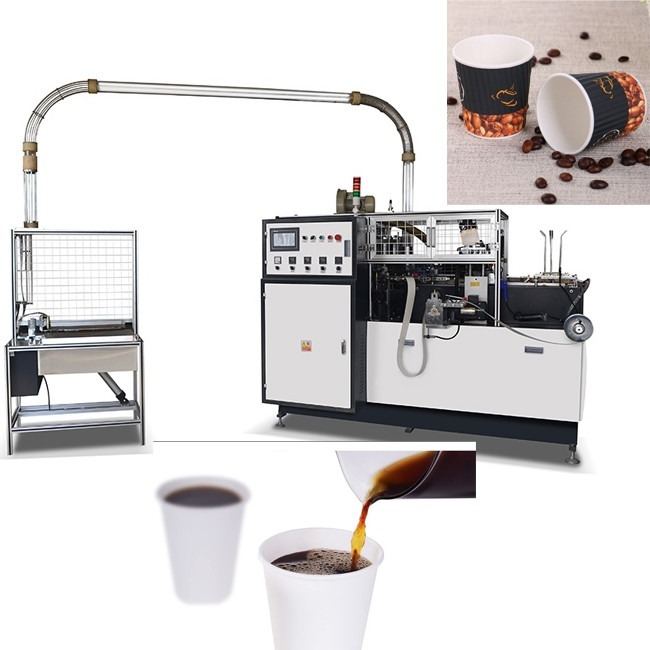 Wooden Package Automatic One Time 85 pCS Paper Cup Making Machines