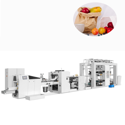 3 Phase 380V V Bottom Paper Bag Manufacturing Machine 8800x2300x1900mm